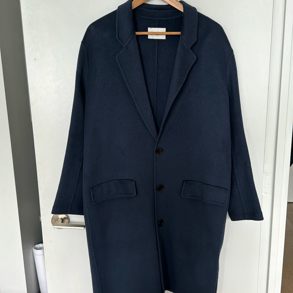Sandro men wool cashmere coat